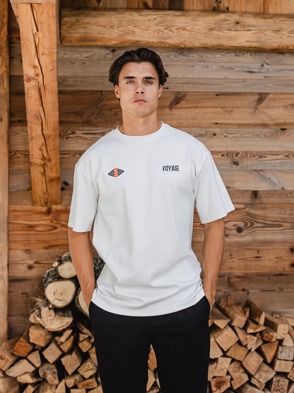 White Voyage Oversized T-shirt