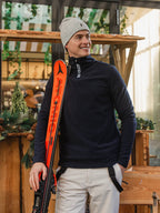 Navy Fleece Skipully