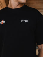 Black Voyage Oversized T-shirt