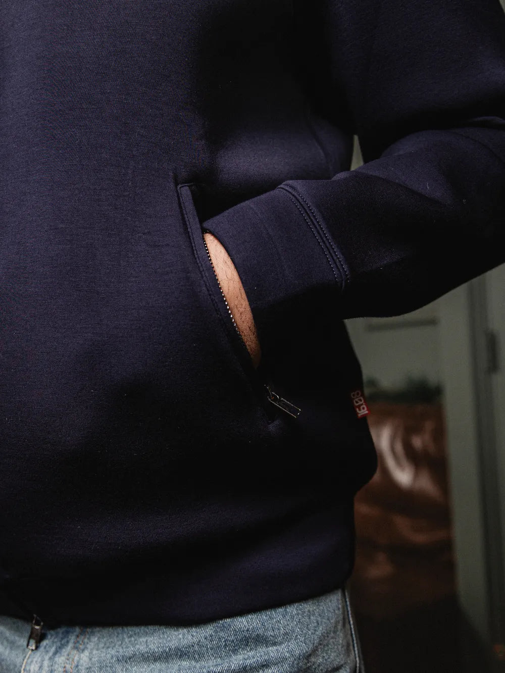 Navy Scuba Oversized Vest