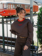 Dark Brown Chamonix Sweater