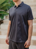Dark Grey Sport Polo