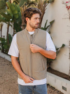 Khaki Stitch Bodywarmer