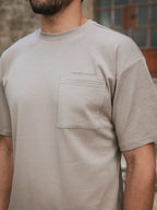Brown Sangiovese Oversized T-shirt
