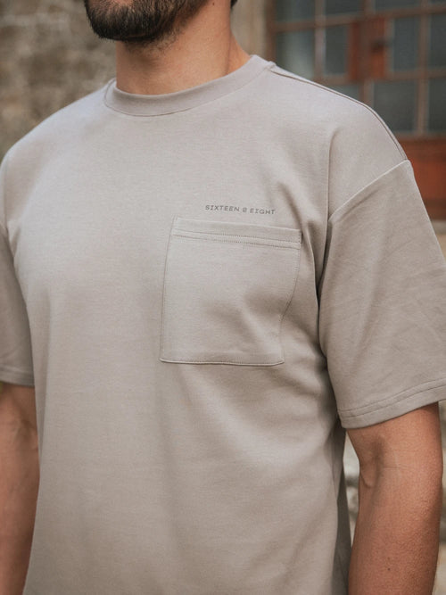 Brown Sangiovese Oversized T-shirt