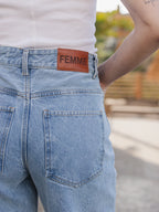 Light Blue Femme Jeans