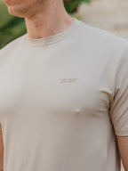 Beige Basic Sport T-shirt