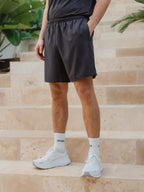 Dark Grey Basic Sport Short