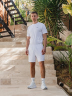 White Basic Sport T-shirt