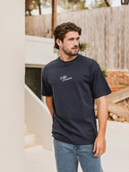 Blue Eivissa Oversized T-Shirt