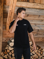 Black Voyage Oversized T-shirt