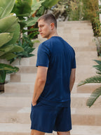 Blue Basic Sport T-shirt