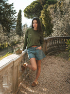 Green Women's Long Sleeve