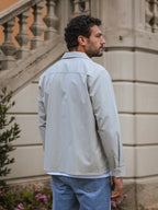 Olive Structured Overshirt