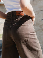 Brown Femme Jeans
