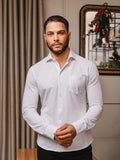 White Business Pocket Shirt