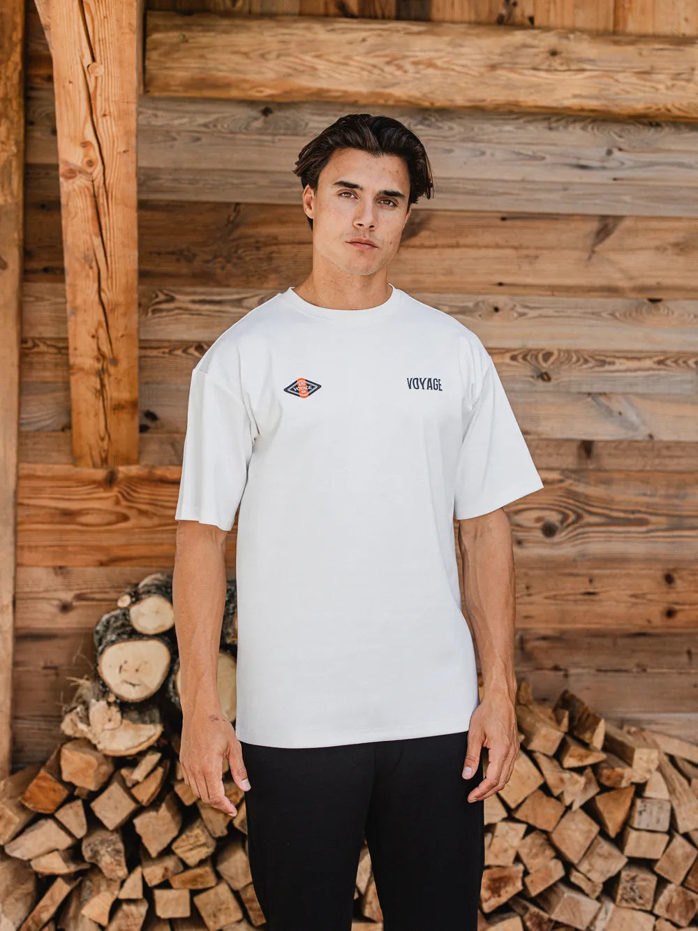 White Voyage Oversized T-shirt