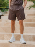 Coffee Brown Basic Sport Short