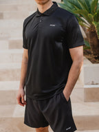 Black Sport Polo
