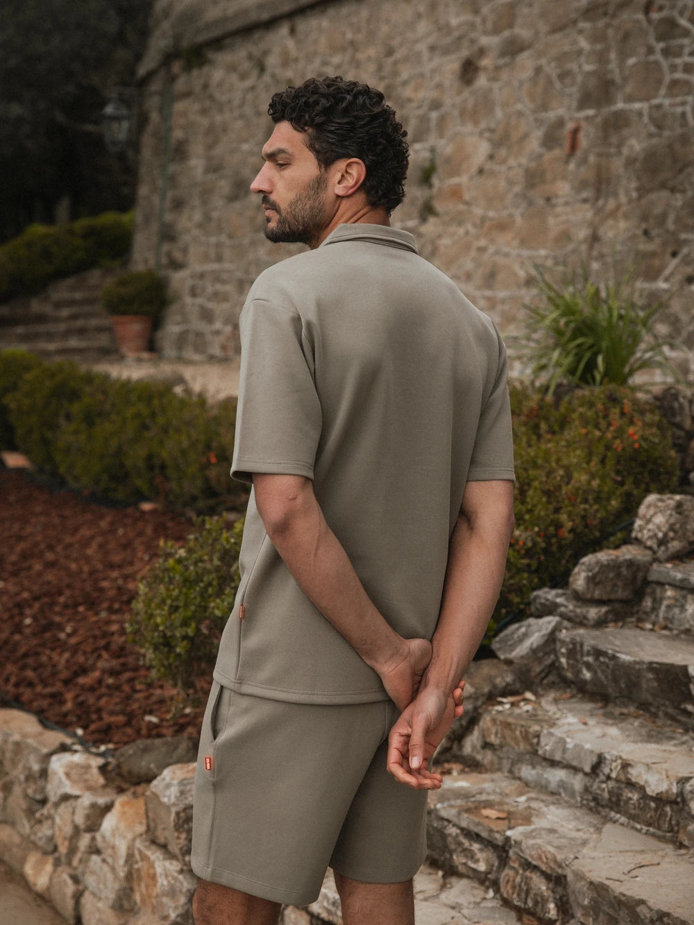 Olive Relaxed Polo