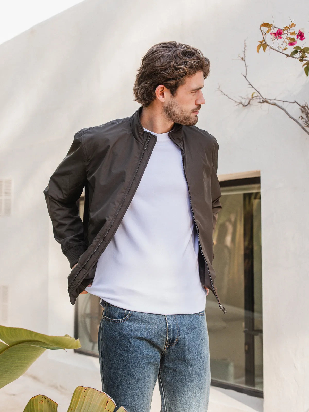 Dark Brown Summer Jacket