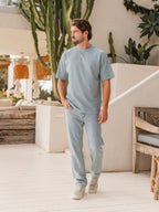 Light Blue Eivissa Oversized T-Shirt