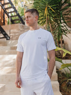 White Stitched Sport T-shirt