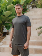 Army Green Basic Sport T-shirt