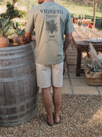 Mint Vigneto Oversized T-shirt