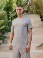 Light Grey Basic Sport T-shirt