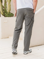 Grey Nylon Pants