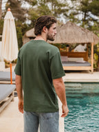 Green Patch Oversized T-Shirt