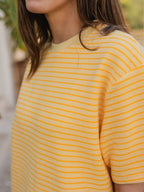 Yellow Stripe Soft T-shirt
