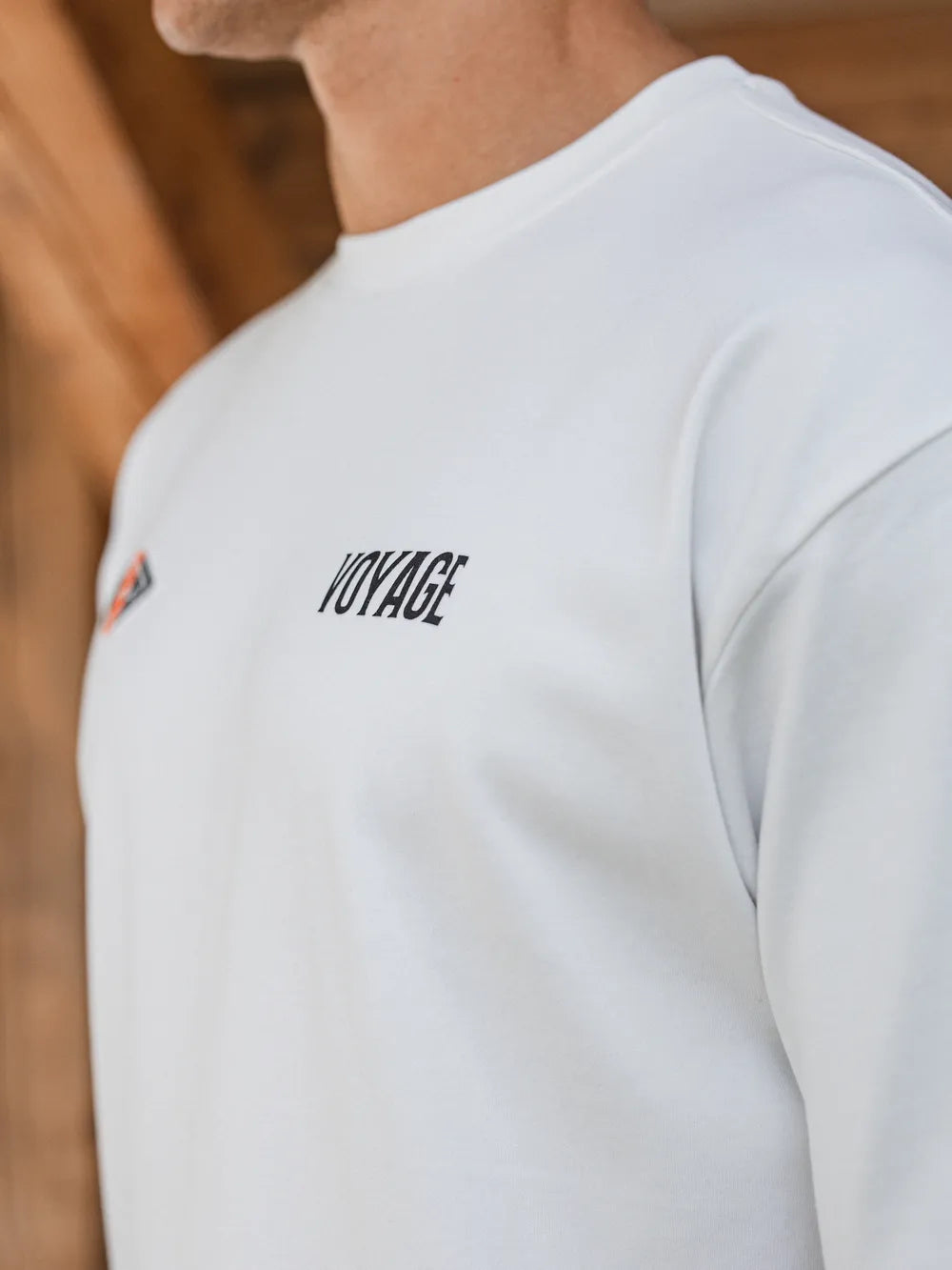 White Voyage Oversized T-shirt