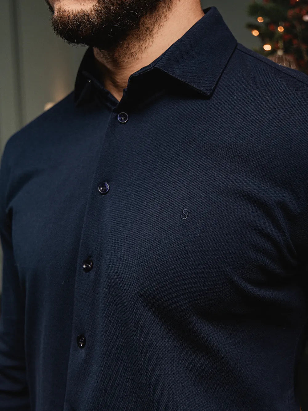 Navy Business Shirt