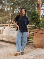 Navy Oversized T-shirt
