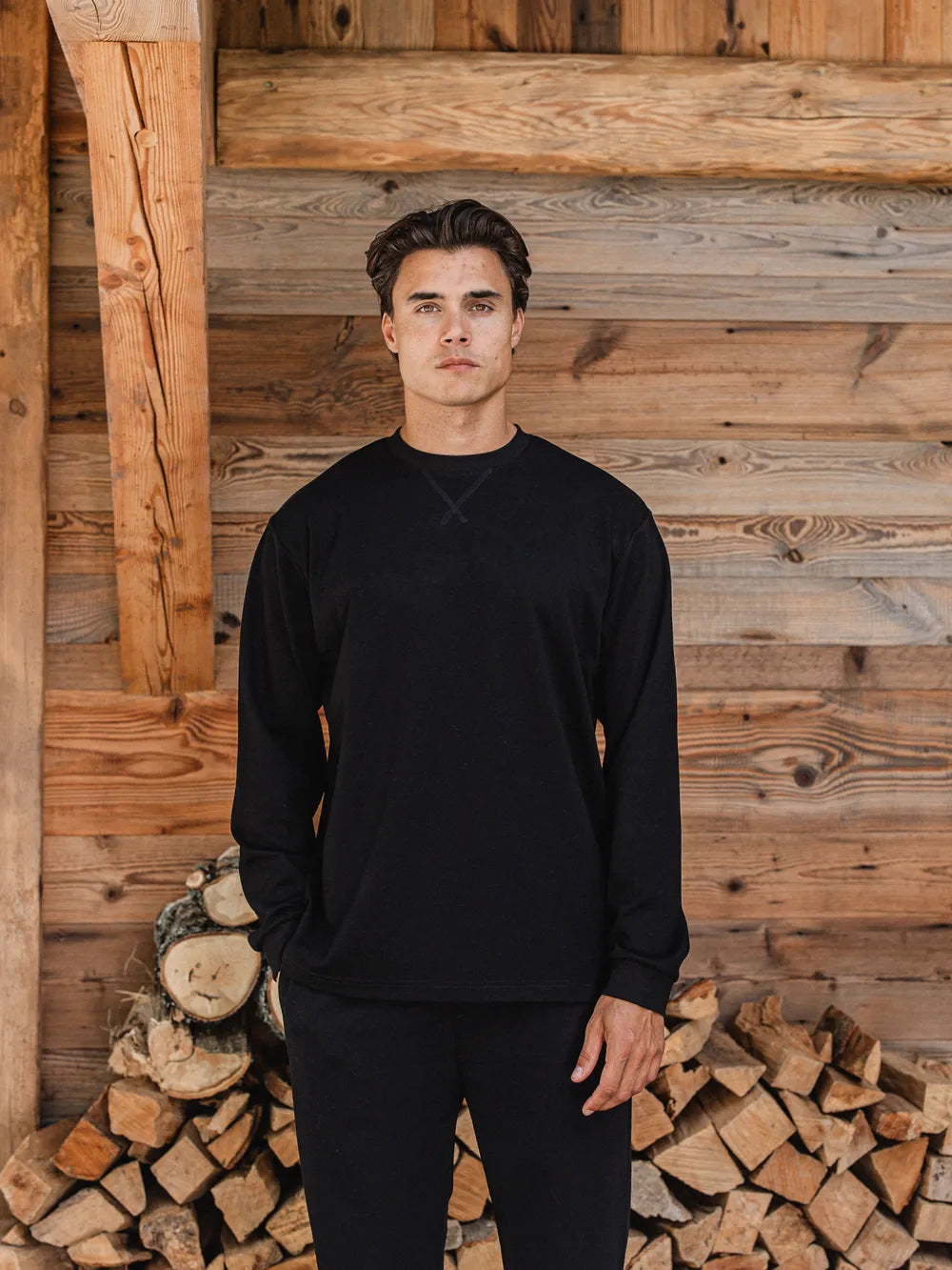 Black Oversized Longsleeve