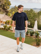 Navy Sant Carles Oversized T-Shirt
