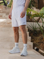 White Basic Sport Short