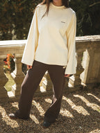Butter Yellow Raglan Longsleeve T-shirt