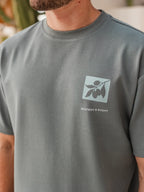 Green Olive Oversized T-Shirt