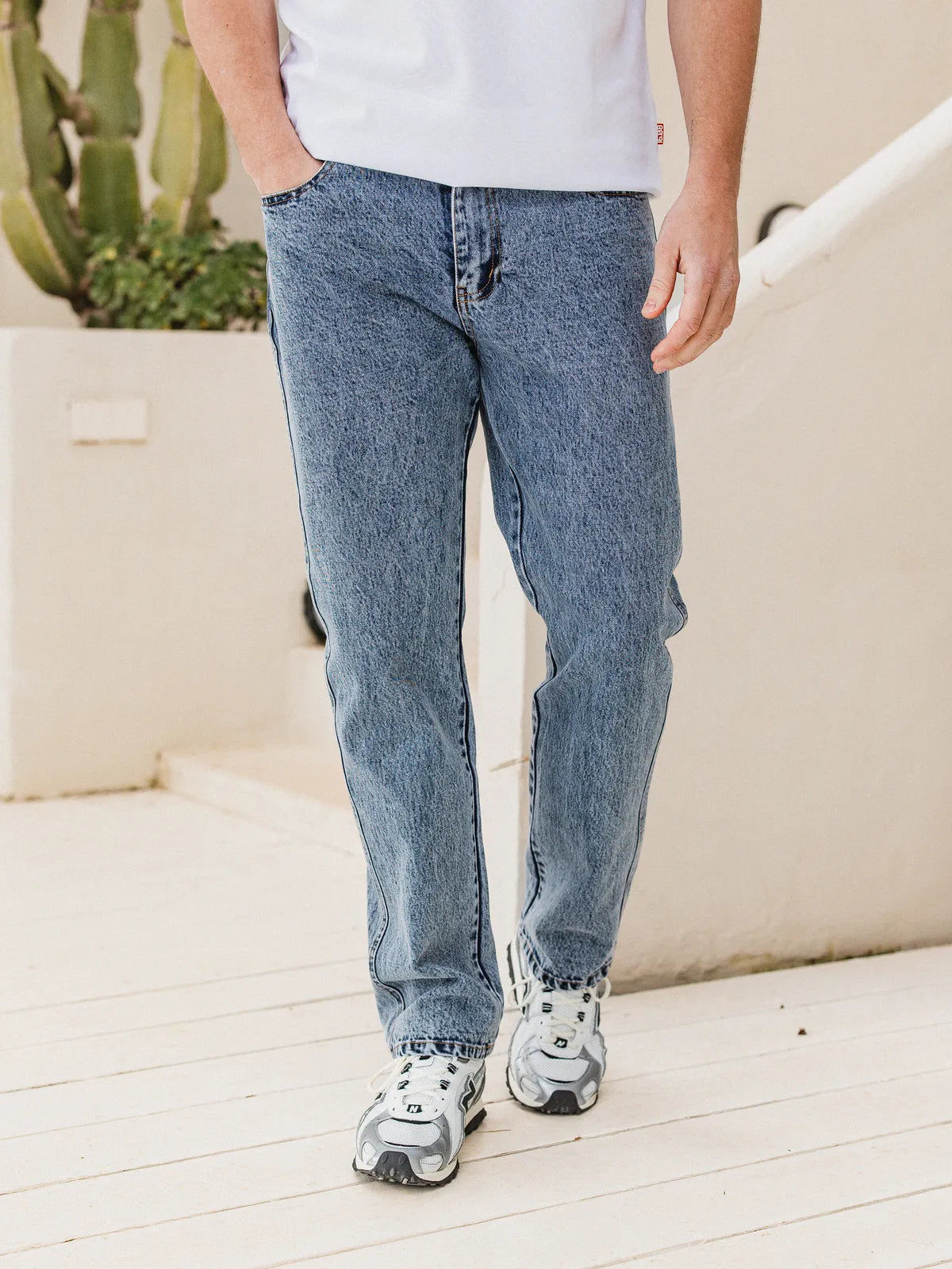 Extra Washed Denim Jeans