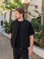 Black Stitch Bodywarmer