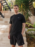 Black Basic Sport T-shirt