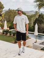 Creme Lavender Oversized T-Shirt