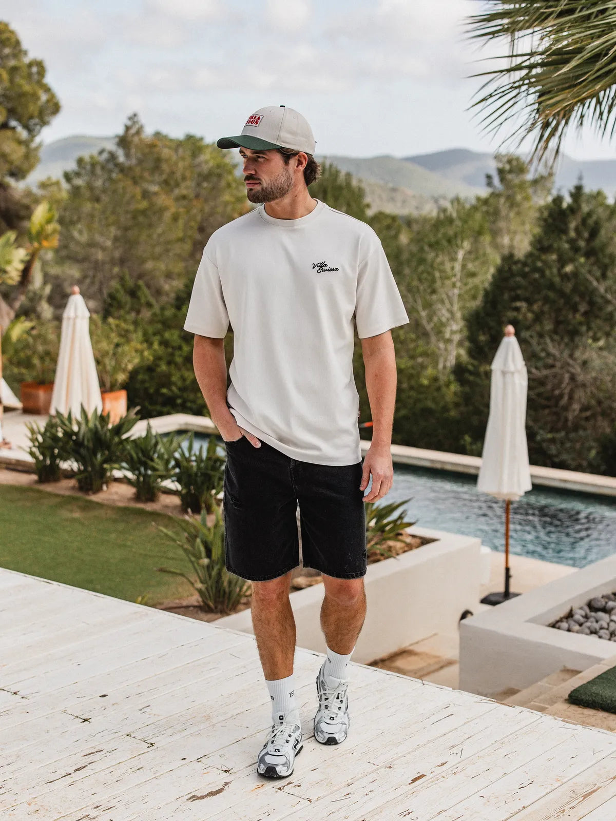 Creme Lavender Oversized T-Shirt