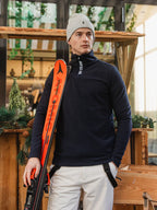Navy Fleece Skipully