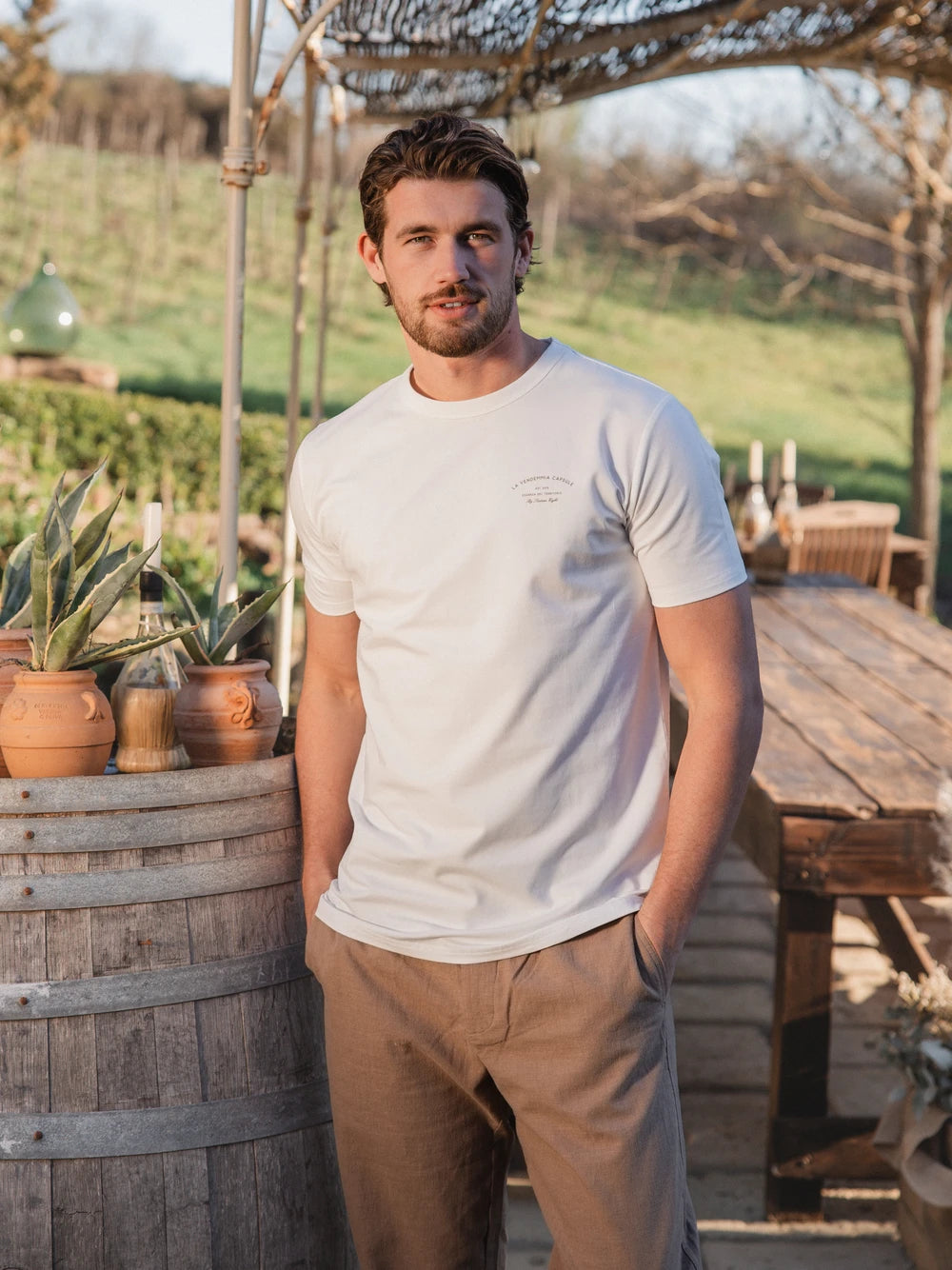 Creme Capsule Slimfit T-shirt