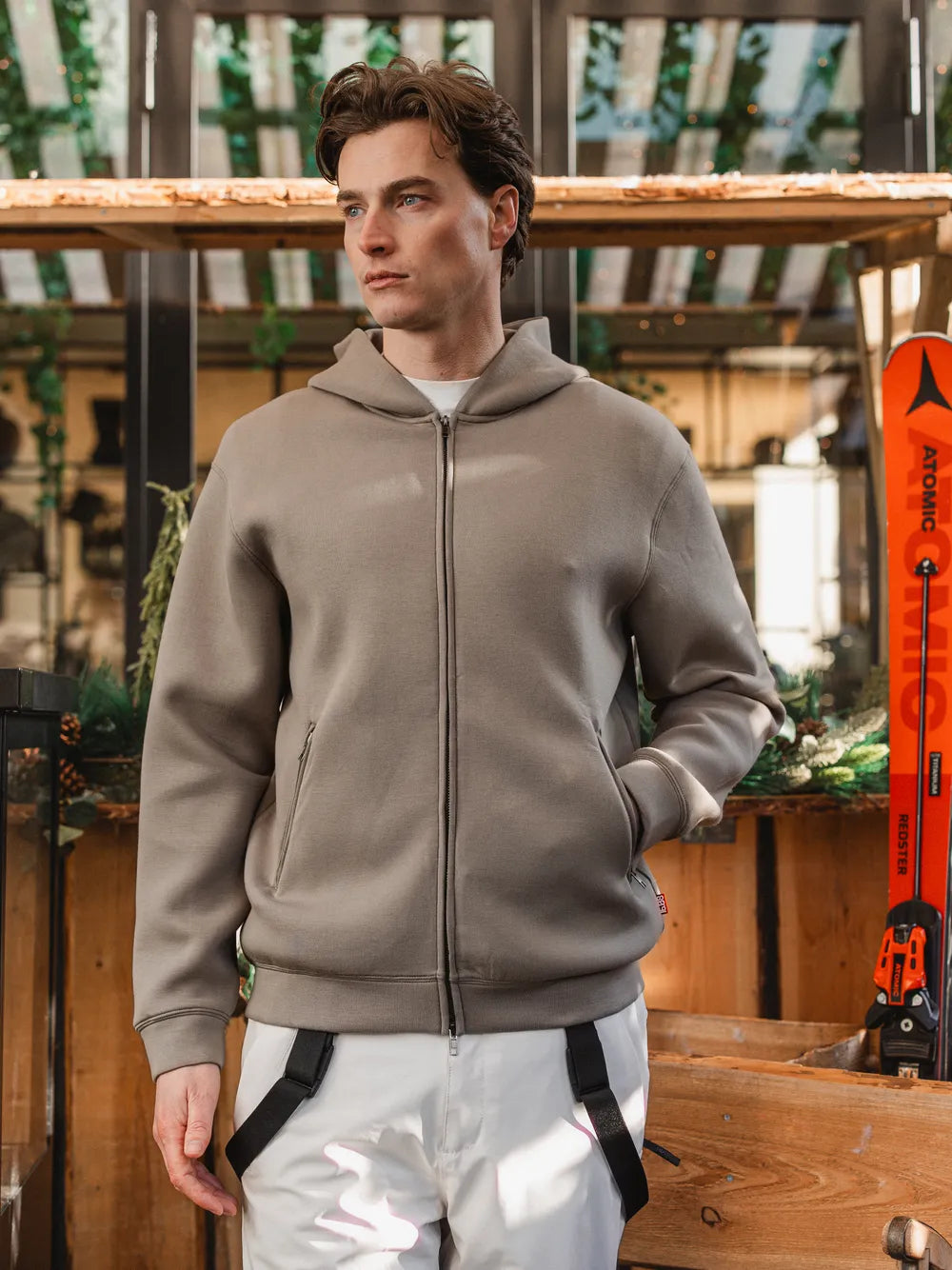 Olive Scuba Oversized Vest