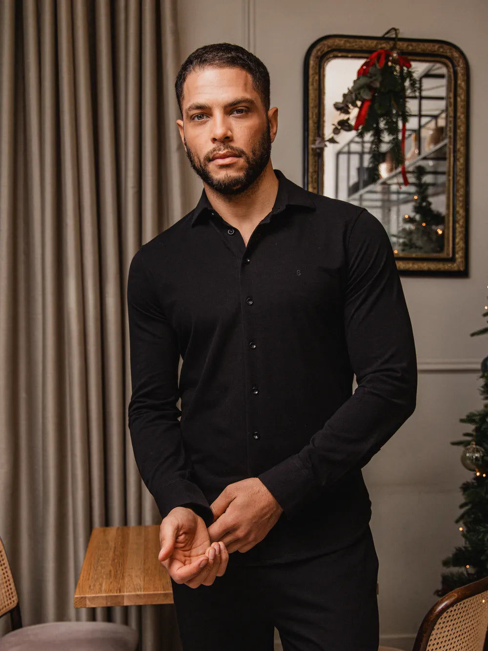 Black Business Shirt